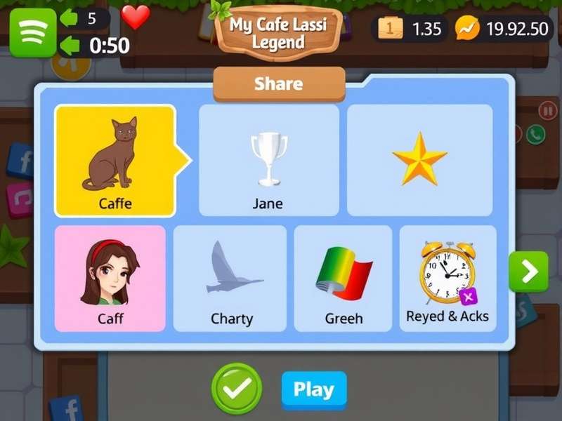 My Cafe Lassi Legend Game Screenshot